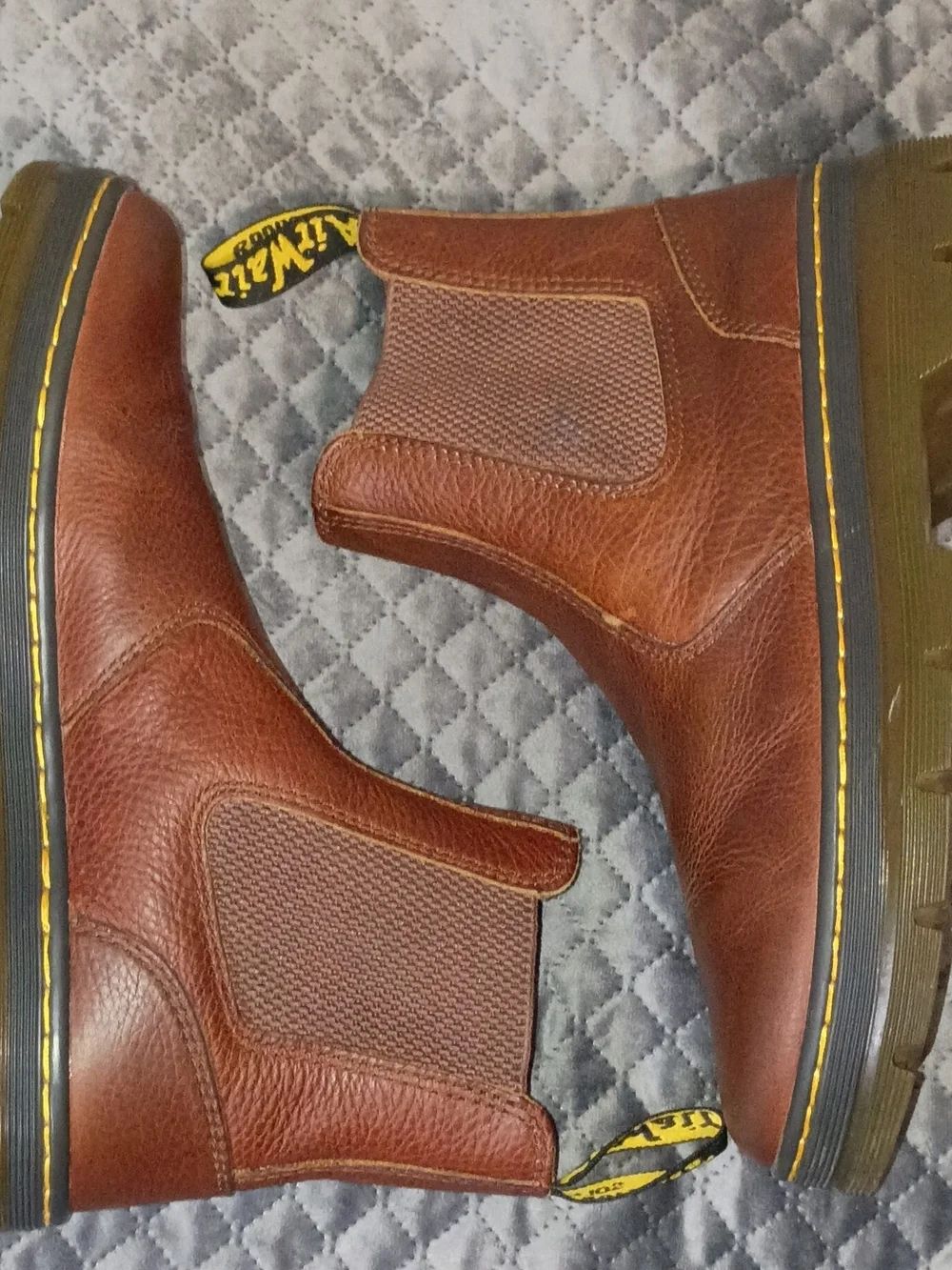 Dr. Martens branded sole chukka